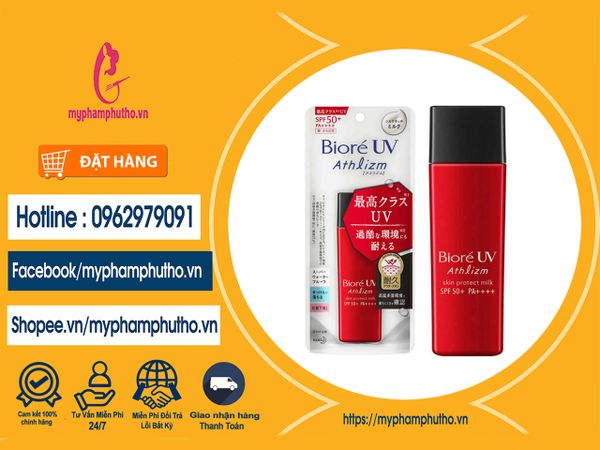 Kem Chống Nắng Biore UV Athlizm Mua ở Đâu