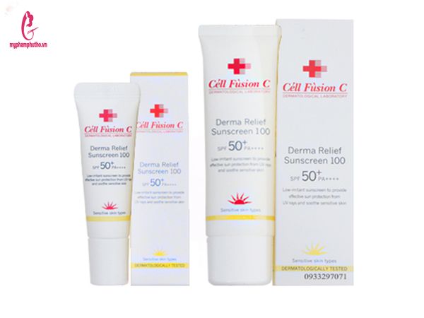 Kem Chống Nắng Cell Fusion C Derma Màu Vàng Hàn Quốc