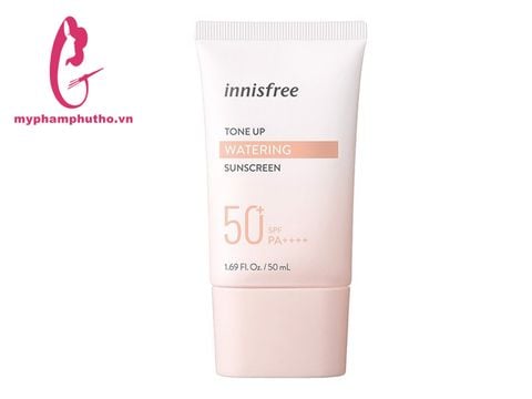Kem chống nắng Innisfree Tone Up Watering Sunscreen SPF 50+ PA ++++ ( DA KHÔ)