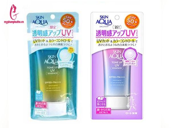 Kem Chống Nắng Skin Aqua Tone Up Essence Rohto Nhật Bản