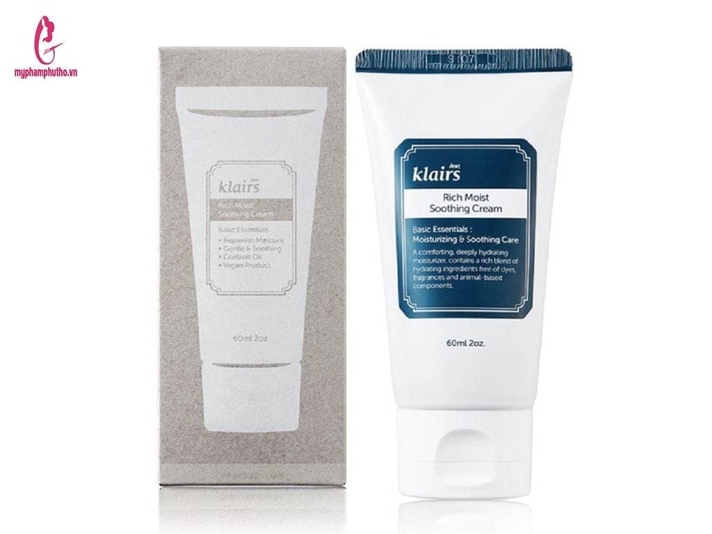 Kem dưỡng ẩm Klairs Rich Moist Soothing Cream