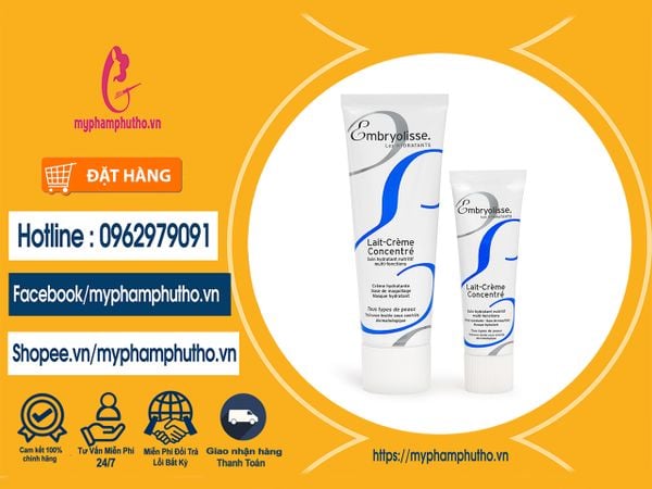 Kem dưỡng ẩm phục hồi Embryolisse Lait Creme Concentre Pháp Mua ở Đâu