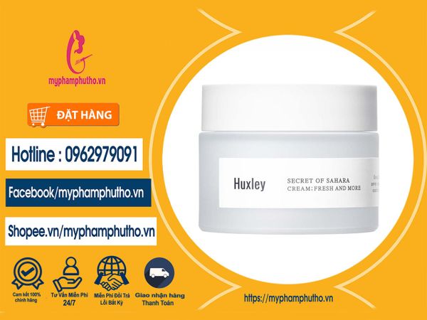 Kem dưỡng cấp ẩm Huxley Cream Fresh And More mini 7ml mua ở đâu
