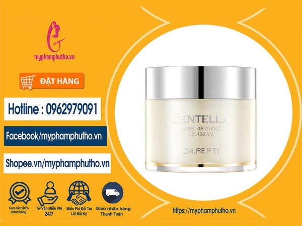 Kem dưỡng Dr. Pepti Centella Moist Soothing Gel Cream Mua ở Đâu