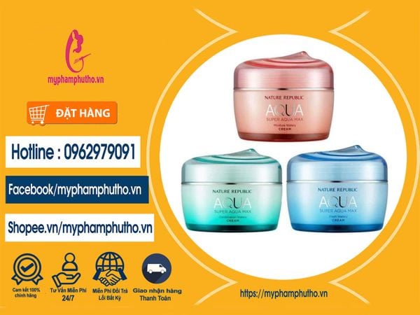 Kem dưỡng Nature Repulic Aqua Super Aqua Max Mua ở Đâu