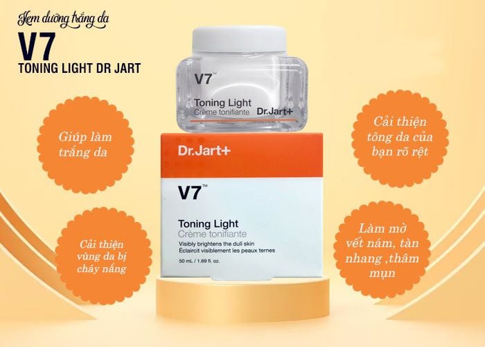 Chính Hãng ] Kem V7 Toning Light Dưỡng Trắng Da Hàn Quốc – myphamphutho.vn