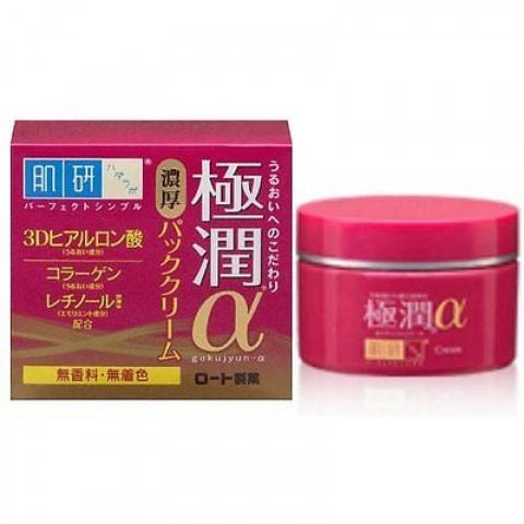 Kem dưỡng chống lão hóa Hada Labo Gokujyun Alpha 50g