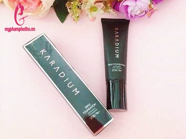 Kem nền Karadium Triple Foundation Whitening Anti - Wrinkle SPF30 / PA++