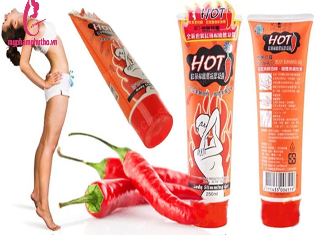 Kem tan mỡ Hot Body Slimming Massage Gel