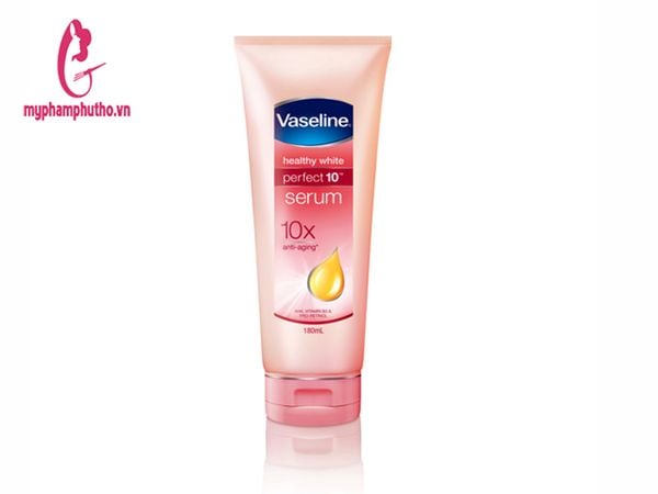 Kem dưỡng thể Vaseline 10X Healthy White Perfect Serum