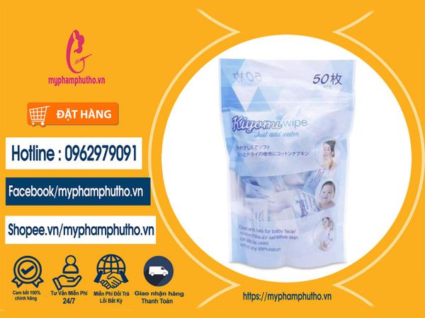 Khăn nén đa năng Kiyomi Nhật Bản 50 miếng Mua ở Đâu