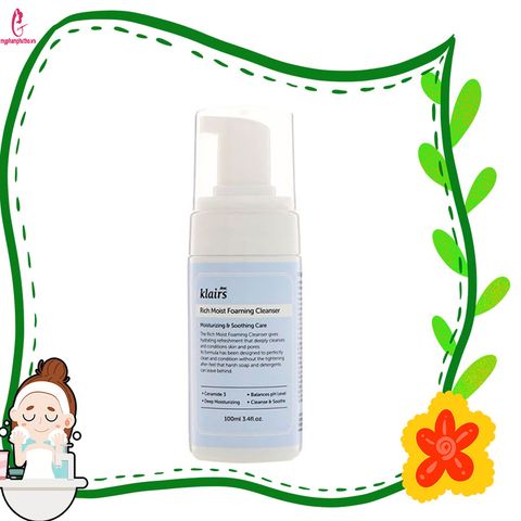 Sữa Rửa Mặt Klairs Rich Moist Foaming Cleanser