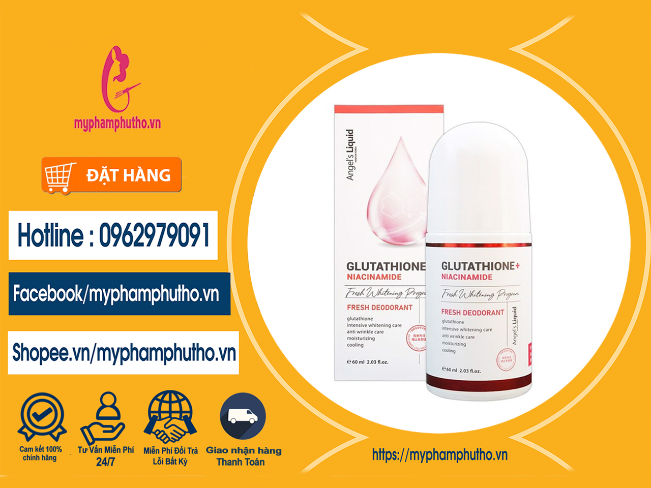 angels liquid glutathione fresh up whitening magic deo stick Lăn nách khử mùi Angel's – كريم تفتيح الوجه