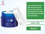 công dụng Kem dưỡng Hada Labo Premium 50g chính hãng Nhật Bản dưỡng trắng màu xanh