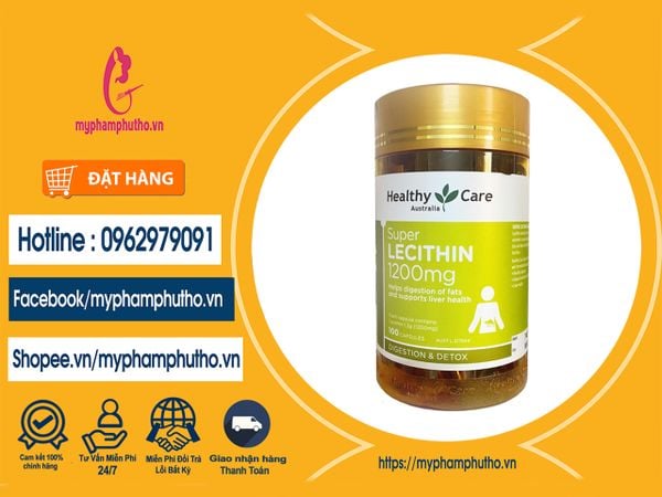 Mầm Đậu Nành Healthy Care Super Lecithin 1200MG mua ở đâu