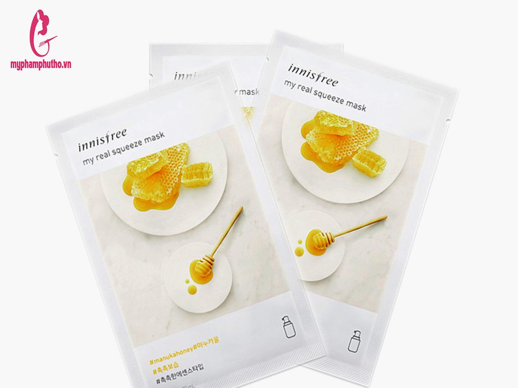 Innisfree My Real Squeeze Mask Manuka Honey (Mật ong) – myphamphutho.vn