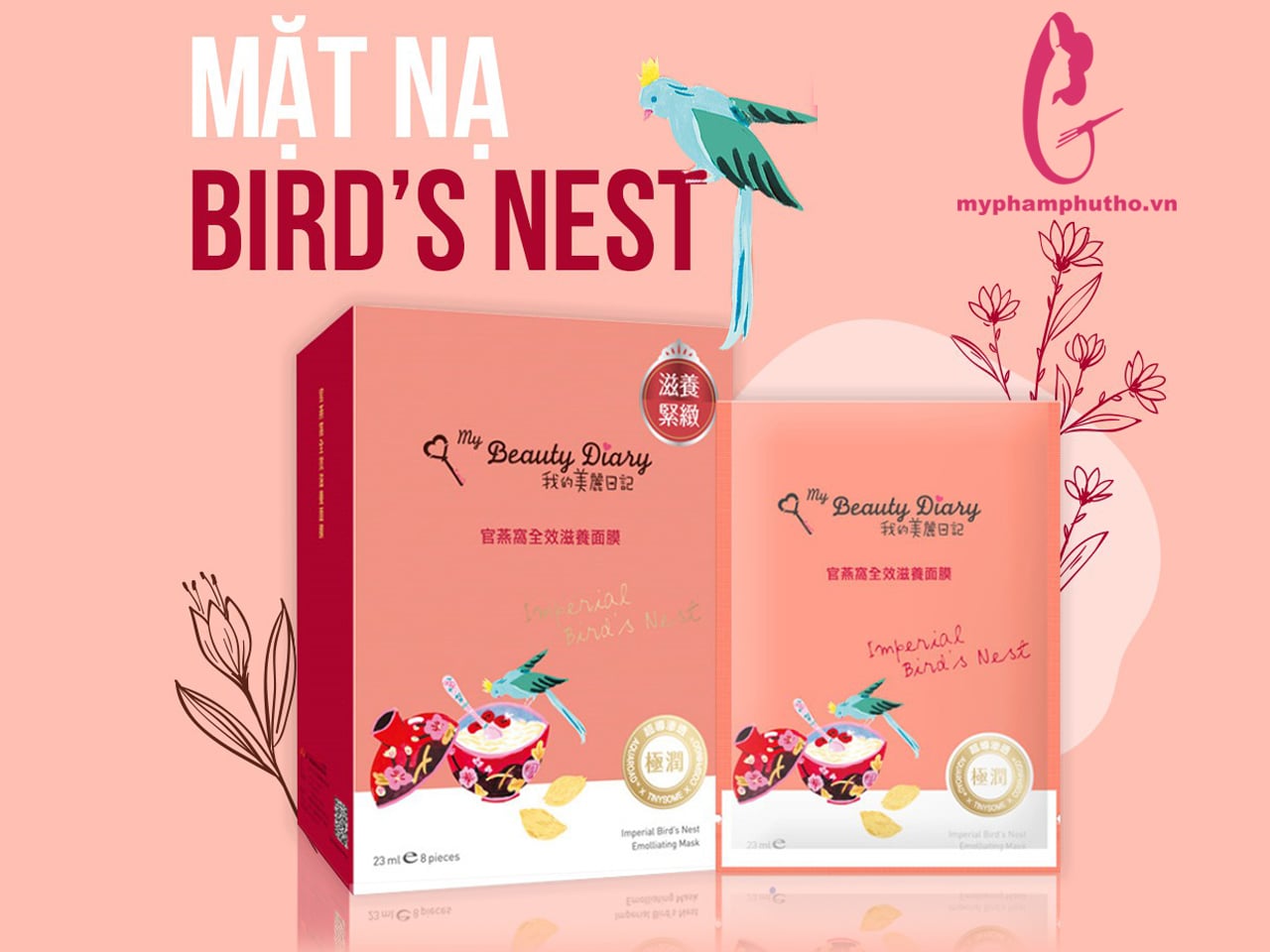 CHĂM SÓC DA MẶT BẰNG MẶT NẠ TỔ YẾN GIÚP PHỤC HỒI VÀ CHỐNG LÃO HÓA