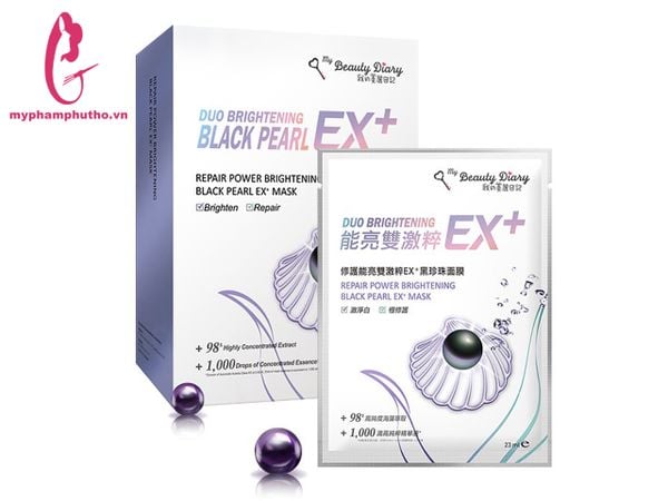 Mặt nạ giấy ngọc trai My Beauty Diary EX +