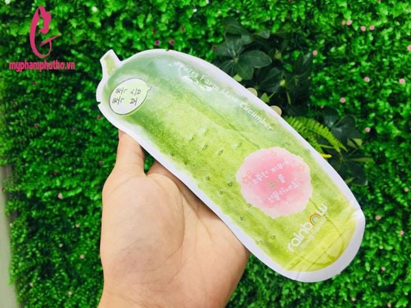 Mặt nạ hoa quả Rainbow Fruits Farm Mask Pack Hàn Quốc Dưa Leo