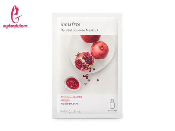 Mặt nạ lựu đỏ Innisfree Pomegranate