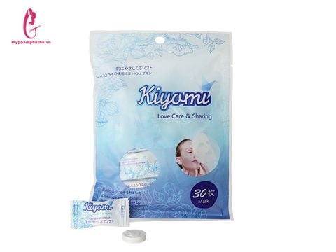 Mặt nạ nén Kiyomi Nhật Bản 30 viên