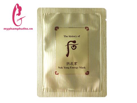 Mặt nạ nóng Sample Nok Yong Energy Mask Whoo