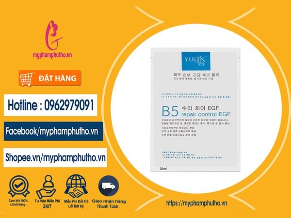 Mặt nạ Phục Hồi da B5 Repair Control EGF Yuejin Mua ở đâu