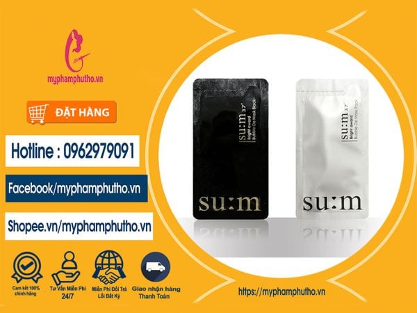 Mặt nạ thải độc sủi bọt Sum 37 Mua ở Đâu