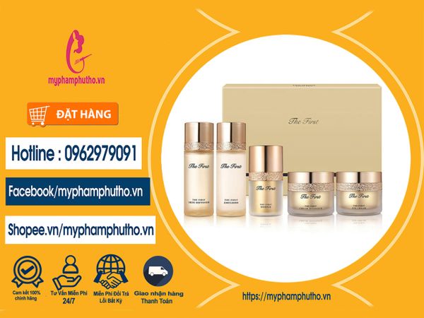 Set Dưỡng Da Ohui Mini The Firts Geniture Special Gift 5SP ( Màu Vàng ) Mua ở Đâu
