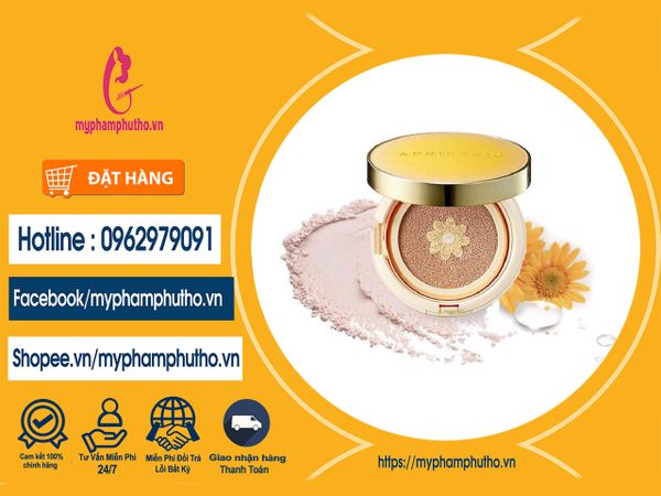 Phấn Nước April Skin Real Calendula Amploue Glow Cushion (Màu Vàng) Mua ở Đâu