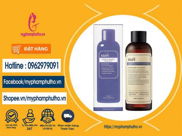 Nước Cân Bằng Klairs Supple Preparation Facial Toner ( có mùi) Mua ở Đâu