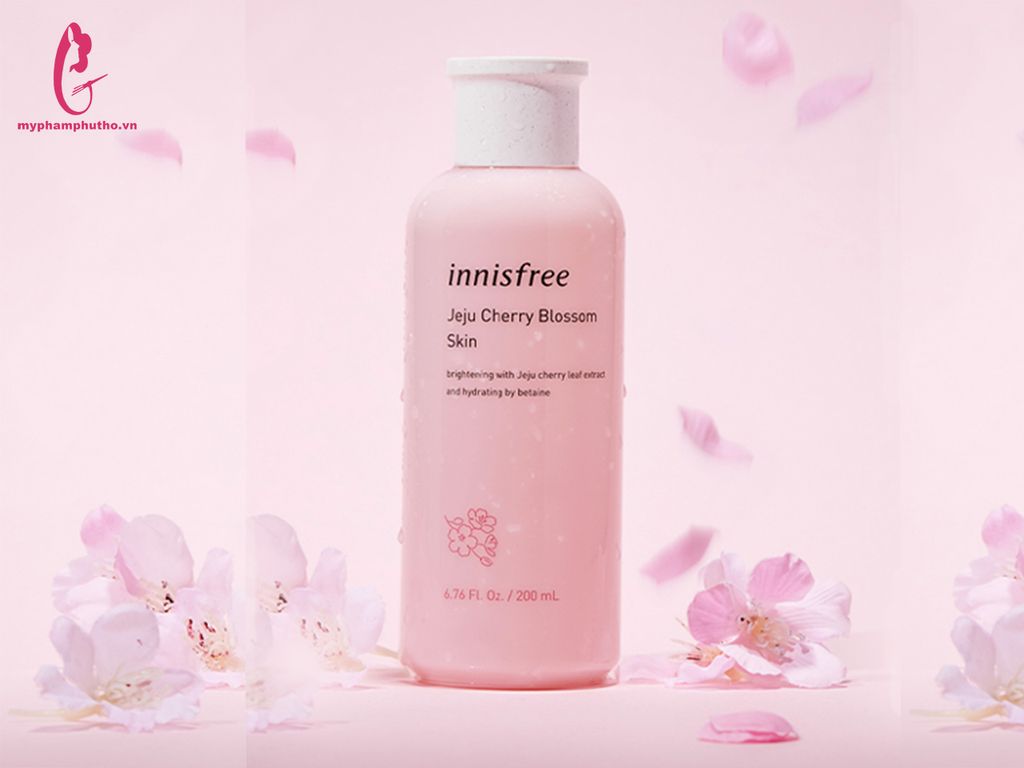 Nước hoa hồng Innisfree Jeju Cherry Blossom skin