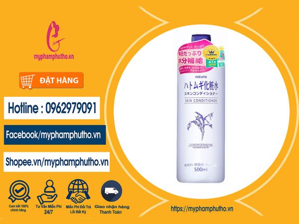 Nước Hoa Hồng Naturie Hatomugi Skin Conditioner 500ml Hạt Ý Dỹ –  myphamphutho.vn