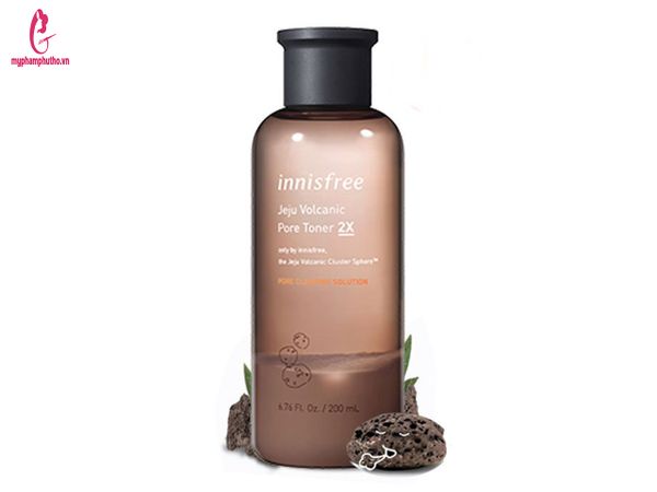 Nước Hoa Hồng Tro Núi Jeju Volcanic Pore Toner 2X