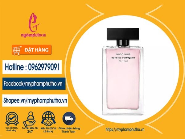 Nước Hoa Nữ Musc Noir Narciso Rodriguez For Her Mua ở Đâu