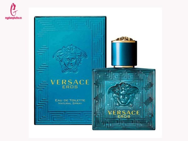 Nước hoa Versace Eros Eau De Toilette For Men Màu Xanh