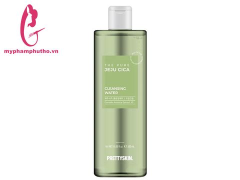 Nước Tẩy Trang PrettySkin  Rau Má The Pure Jeju Cica Cleansing