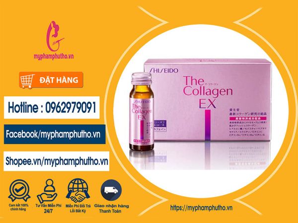 Nước Uống The Collagen Shiseido EX Của Nhật Bản Mua ở Đâu
