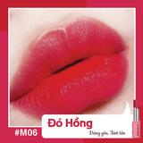 Son thỏi Coringco siêu Lì không chì chính hãng Hàn Quốc màu 06 hồng đất