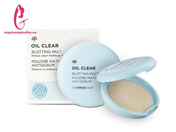 Phấn bột oil clear the face shop