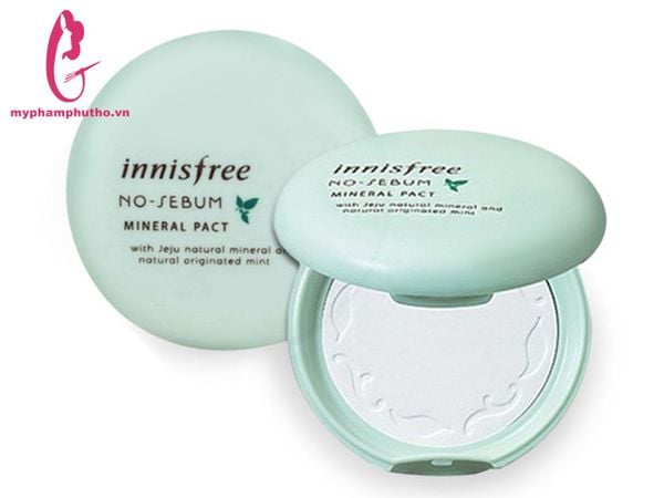 Phấn nén kiềm dầu Mineral Pact Innisfree