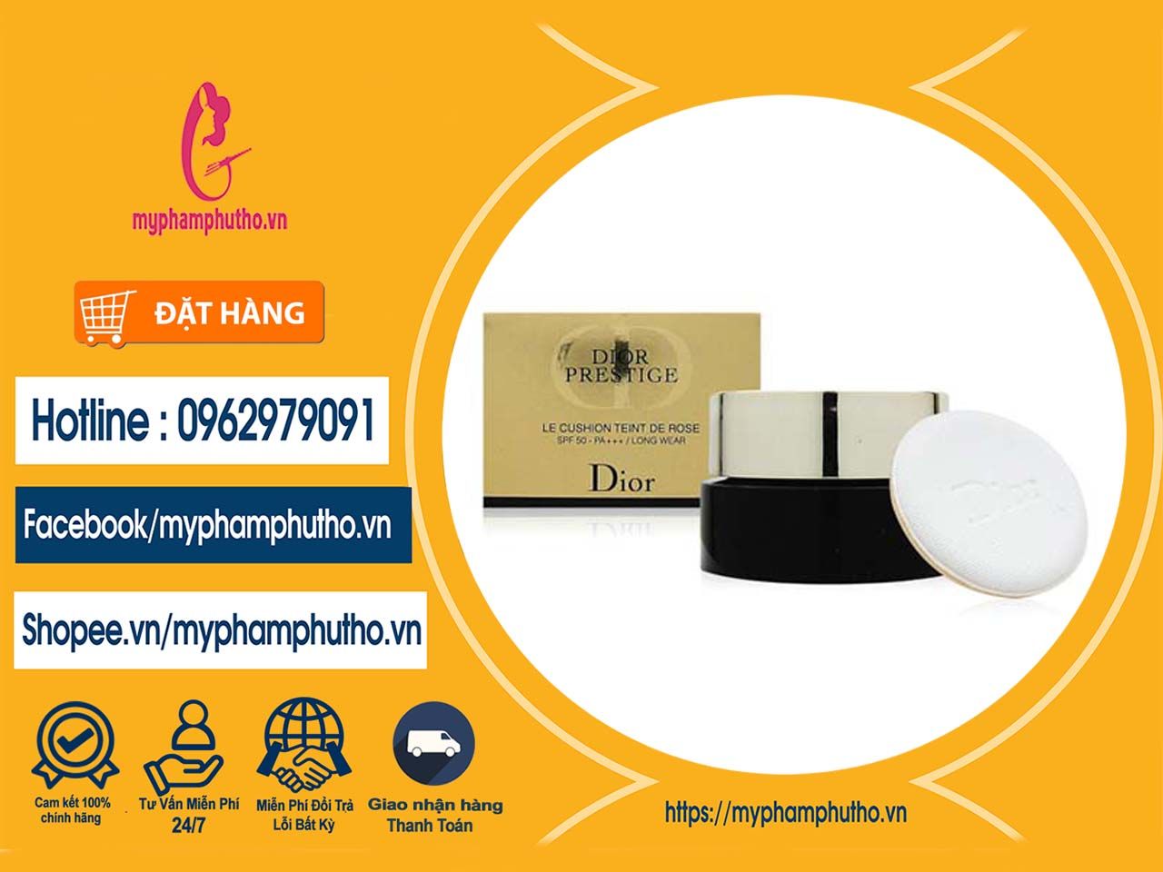 Phấn nước Dior Mini  myphamphuthovn