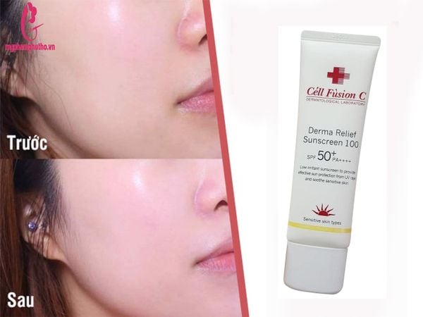 Kem Chống Nắng Cell Fusion C Derma Màu Vàng Hàn Quốc