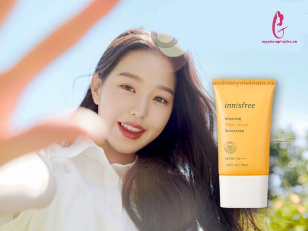 review Kem Chống Nắng Innisfree Triple Shield SPF 50+ PA++++