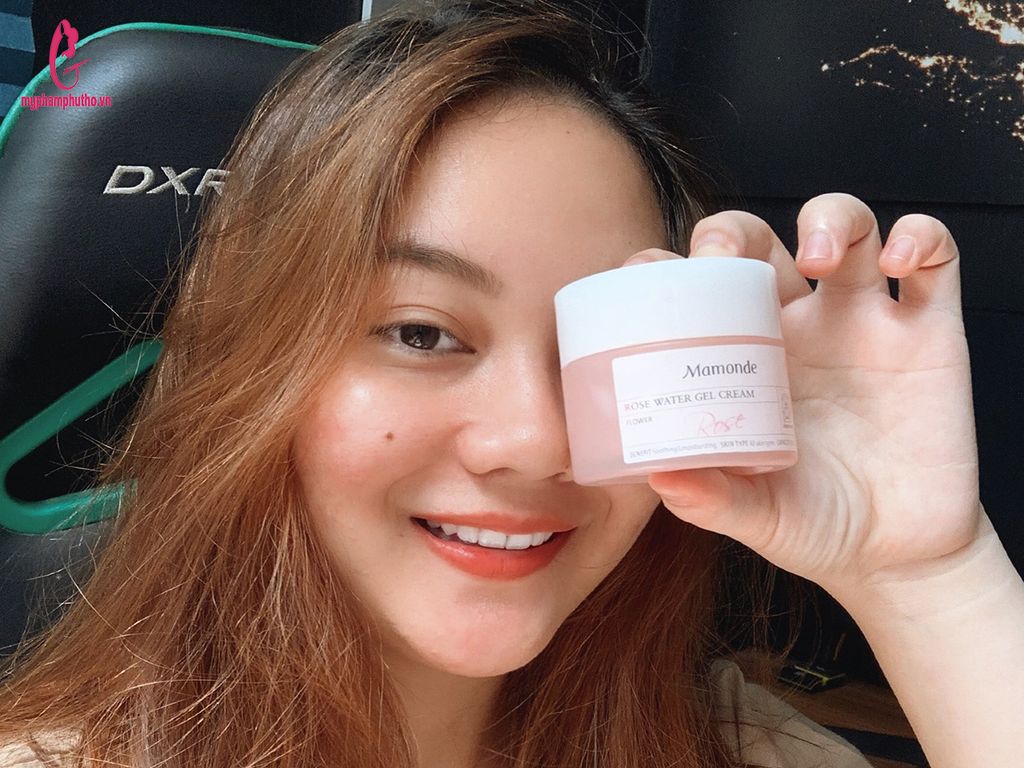 Review Kem Dưỡng Ẩm Mamonde Rose Water Gel Cream