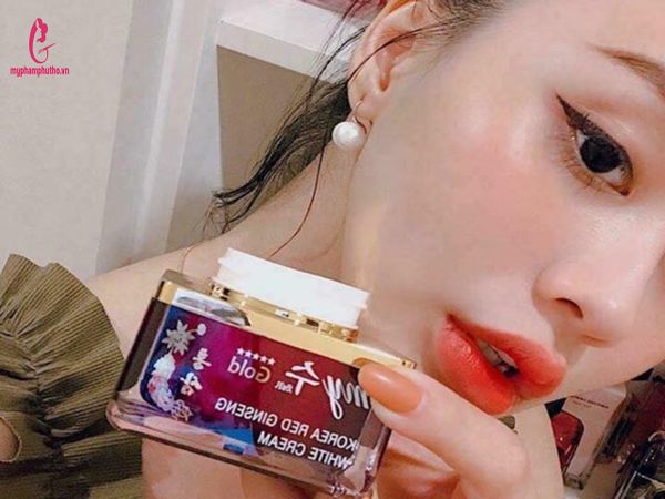 Kem sâm My Gold Korea Red Ginseng White Cream