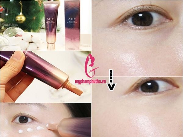 Review Kem Mắt AHC AGELESS REAL EYE CREAM FOR FACE Hàn Quốc