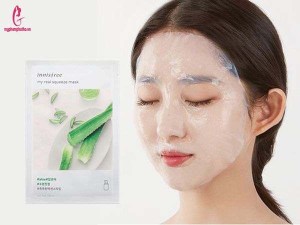 review Mặt nạ giấy Innisfree vị Nha Đam