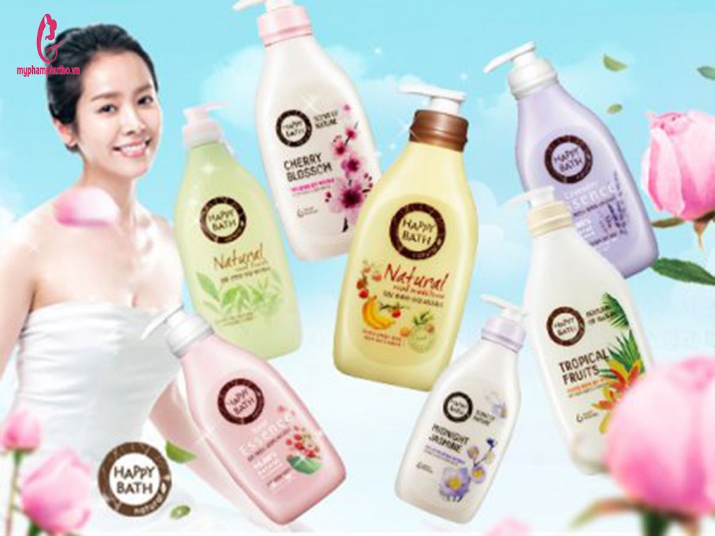 review Sữa Tắm Cao Cấp Happy Bath Hàn Quốc