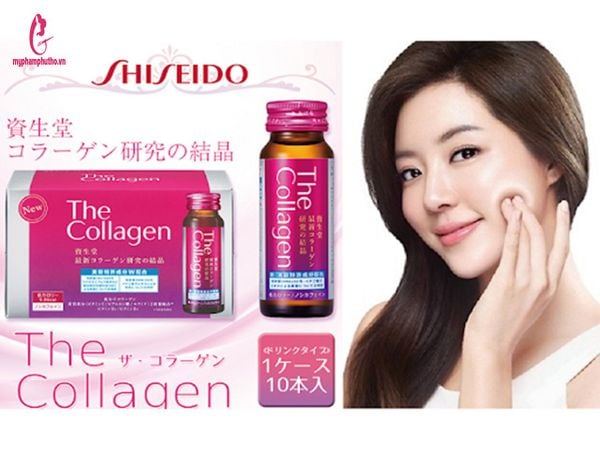 công dụng The Collagen dạng nước Shiseido Nhật Bản